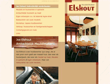 Tablet Screenshot of joselshout.nl